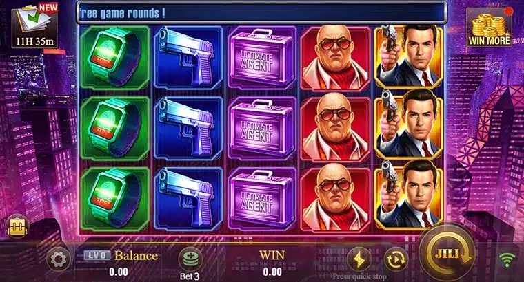 Play the exciting Agent Ace demo slot on PH345 casino. Complete your PH345 Register and enjoy thrilling gameplay, amazing bonuses, and a secure gaming experience. Try it now!